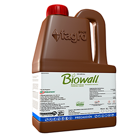 BioWall Fungicida Agrícola Concentrado Líquido. Compuesto a base de Productos Orgánicos. para Pepino en etapa de Desarrollo vegetativo