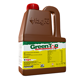 Green-Top Fertilizante inorgánico foliar. Líquido Supercomplejo. para Ajo en etapa de Desarrollo vegetativo