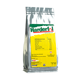 Harderfol Fertilizante foliar inductor del fortalecimiento y endurecimiento de tejidos. Sólido.