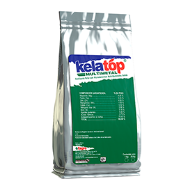 Kelatop Multimetal Fertilizante Foliar con Microelementos Multiquelatado.