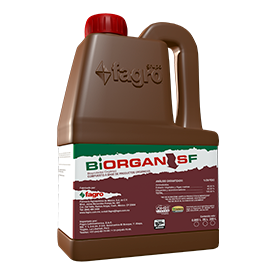 Biorgan SF Mejorador de suelo. Compuesto a base de productos orgánicos. Líquido.