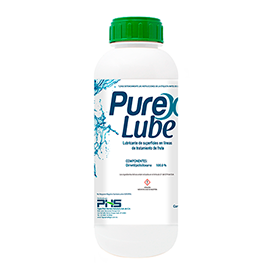 Purex Lube Lubricante de superficies en líneas de tratamiento de fruta.