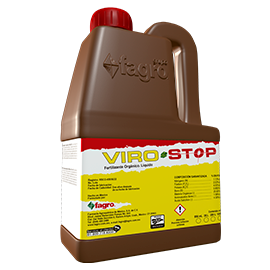 VirusStop El producto alterativo más completo y moderno para lograr una mayor resistencia y tolerancia al ataque, diseminación y daños provocados por virus en los cultivos.